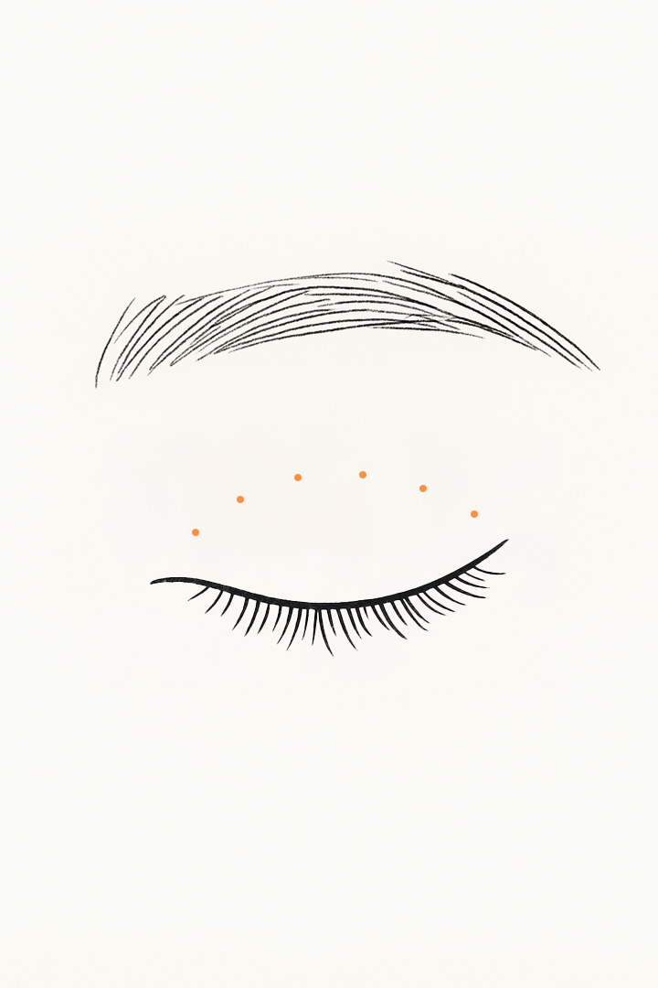 Designing lines[b] that complement your eye shape.